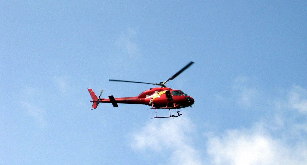 Helikopterflug Marrakesch