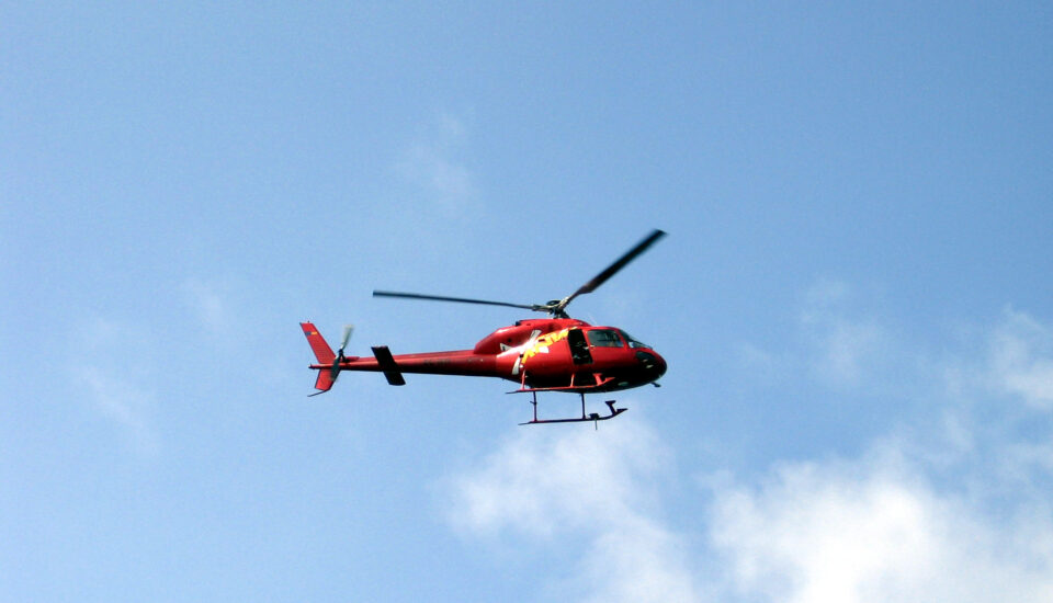 Helikopterflug Marrakesch
