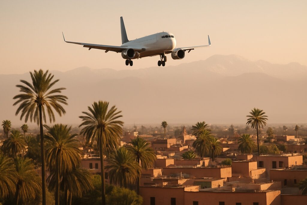 Zusätzliche Flugverbindung nach Marrakesch