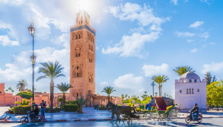 Koutoubia Moschee in Marrakesch