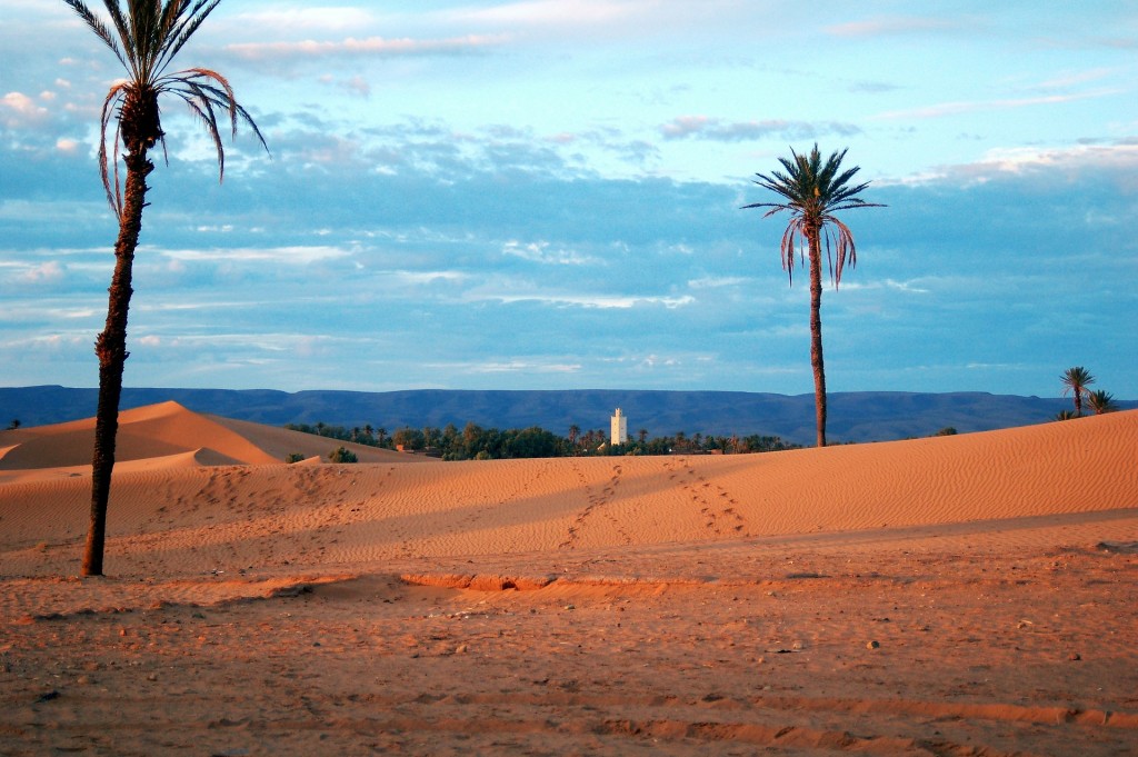 Wüstendörfer in der Sahara